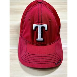 New Era 39Thirty MLB Texas Rangers Gray‎ Baseball Cap Size M/L Genuine Merch GUC